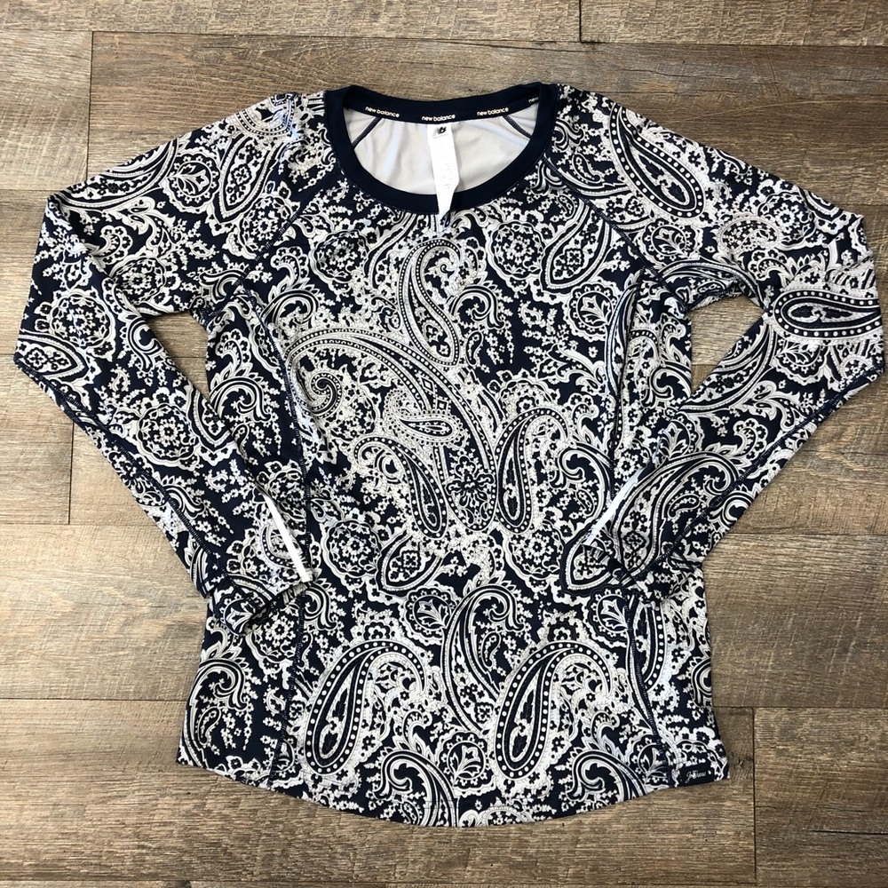 J. Crew-New Balance Workout Top - M